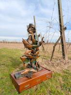 sculptuur, Il pescatore Augusto Neri - 115 cm - Brons - 1968