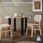 Tafelpoten - Metaal - Set van 4 - 72 cm - Zwart - ML-Design, Huis en Inrichting, Verzenden, Zo goed als nieuw