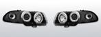 Koplampen Opel  Astra F 91-94  Halo Rims zwart, Verzenden, Nieuw, Opel