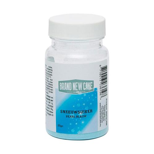 BrandNewCake Sneeuwsuiker Pearl Blauw 25g**, Hobby en Vrije tijd, Taarten en Cupcakes maken, Nieuw, Verzenden