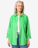 HEMA Damesblouse Lena corduroy groen, Verzenden, Nieuw