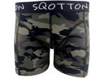 Boxershort - SQOTTON® - Camouflage - Kaki, Verzenden