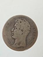 Frankrijk. Charles X. 1 Franc 1828-H, La Rochelle (Zonder, Postzegels en Munten, Munten | Europa | Euromunten