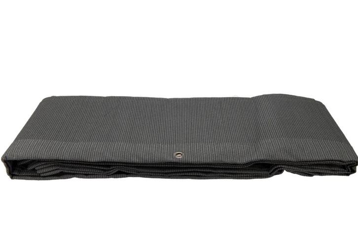 Harmonica schaduwdoek 370cm breed Cool Grey, Tuin en Terras, Schaduwdoeken, Nieuw, Ophalen of Verzenden