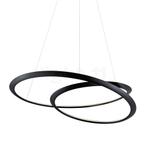 Nemo Kepler Hanglamp LED, zwart - 84 cm - uplight, Huis en Inrichting, Lampen | Hanglampen, Verzenden, Nieuw