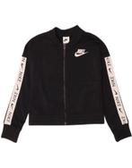 NIKE Girls Graphic Tracksuit Top Jacket 10-11 Years M Black, Kleding | Dames, Verzenden, Nieuw