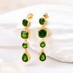 Zonder minimumprijs - Oorbellen Zilver - Diopsiedel -, Nieuw