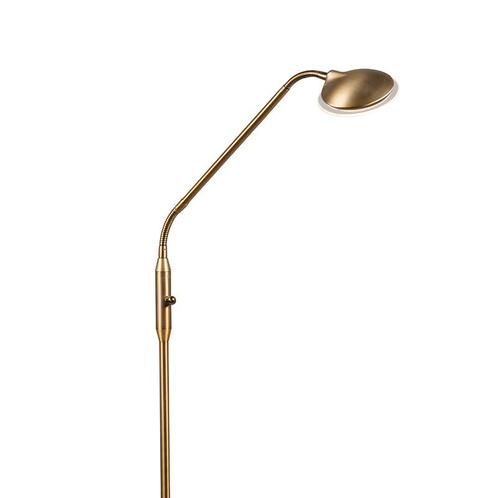 Moderne vloerlamp brons incl. LED - Eva, Huis en Inrichting, Lampen | Vloerlampen, Nieuw, Overige materialen, 100 tot 150 cm