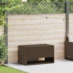 vidaXL Opbergbox voor buiten 100x55x55,5 cm poly rattan, Tuin en Terras, Verzenden, Nieuw