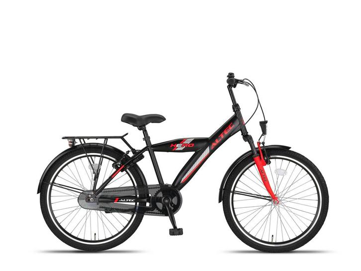 Altec Hero Jongensfiets 24 inch - Rood, Fietsen en Brommers, Fietsen | Kinderfietsjes, 20 inch of meer, Verzenden