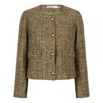 -30% Esqualo  Esqualo Blazer f24-10534 multi color  maat 36, Kleding | Dames, Verzenden, Nieuw