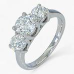 14K gouden ring – 1.85CT Natuurlijke Diamant - IGI certifc., Wit, Nieuw, Ophalen of Verzenden, 17 tot 18