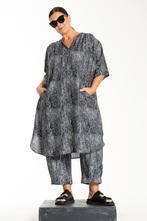 Gozzip Black jurk Laila streep print Maat:, Kleding | Dames, Verzenden, Nieuw, Overige kleuren