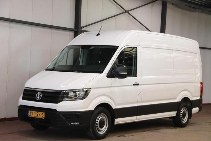Volkswagen Crafter 35 2.0 TDI 140PK L3H3 (oude L2H2) EURO 6, Auto's, Bestelauto's, Dealer onderhouden, Onderhoudsboekje, Handgeschakeld