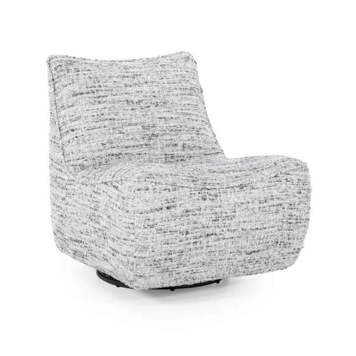 Fauteuil Loys - Grijs Barkley - 96171 - fauteuils, Huis en Inrichting, Stoelen, Nieuw, Stof