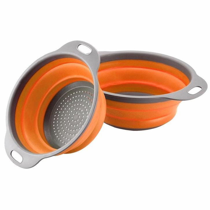 Fako - Inklapbare Vergiet - Opvouwbaar - Siliconen - Groot -, Huis en Inrichting, Keuken | Keukenbenodigdheden, Verzenden