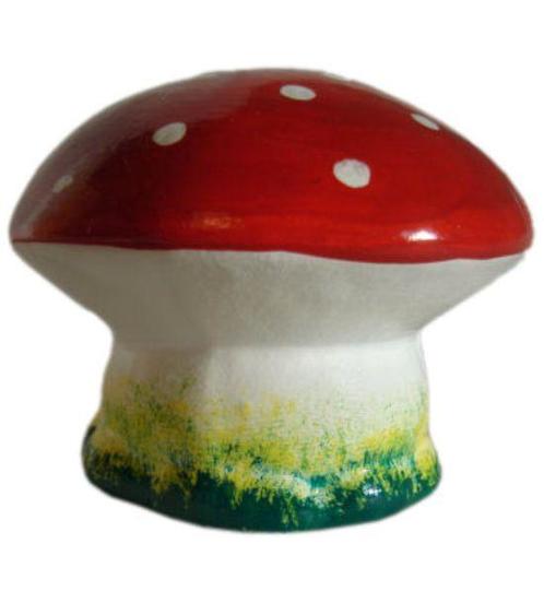 Kleine paddenstoel vliegenzwam, Tuin en Terras, Tuinbeelden, Nieuw, Verzenden
