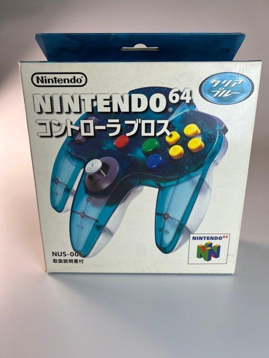 Nintendo - Nintendo 64 - Controller Bros (Clear Blue) -, Spelcomputers en Games, Spelcomputers | Overige Accessoires