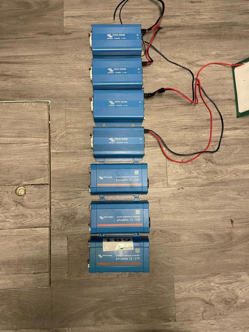 Gebruikte Victron omvormers 7x | nr 681 | getest, Auto's, Bestelauto's, Gebruikt, Ophalen of Verzenden