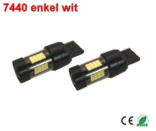 7440- ledlamp met 2835SMD - 950lumen, Auto diversen, Auto-accessoires, Verzenden