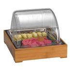 Buffetvitrine | Gekoeld | Incl. RVS Schaal | 4 Koelelementen, Verzenden, Nieuw in verpakking