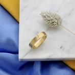 Gouden gematteerde ring; Niessing, Sieraden, Tassen en Uiterlijk, Gebruikt, Overige kleuren, 20 of groter, Heer