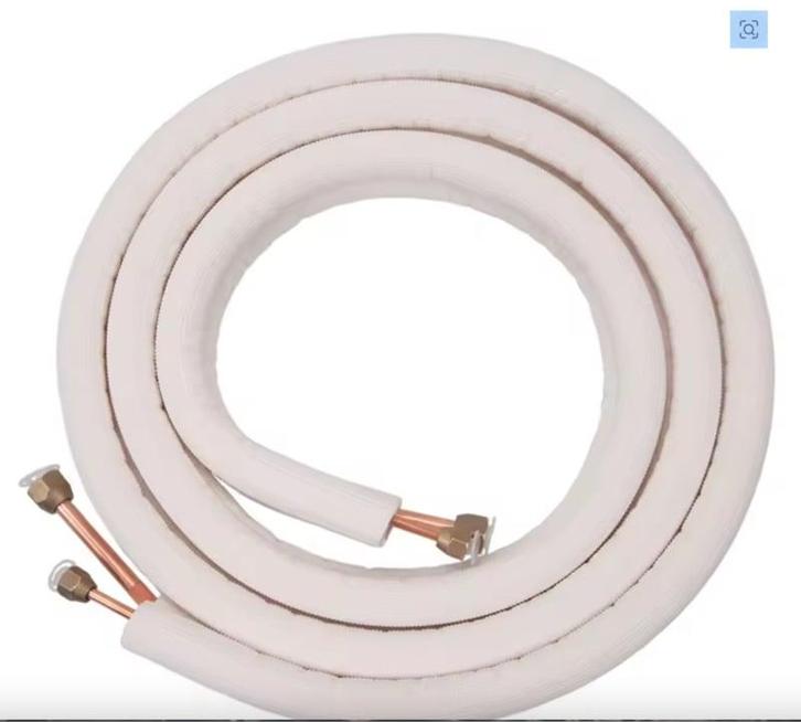 Airco leidingen met flare en wartels 3 meter 1/4-3/8 kope..., Witgoed en Apparatuur, Airco's, Nieuw, Verzenden