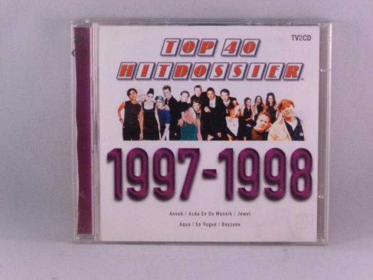 Top 40 Hitdossier 1997 - 1998 (2 CD), Cd's en Dvd's, Cd's | Verzamelalbums, Zo goed als nieuw, Verzenden