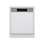 Grundig GNSP4510XCW - Half Geïntegreerde Vaatwasser - 60 cm, Witgoed en Apparatuur, Vaatwasmachines, Ophalen of Verzenden, Nieuw