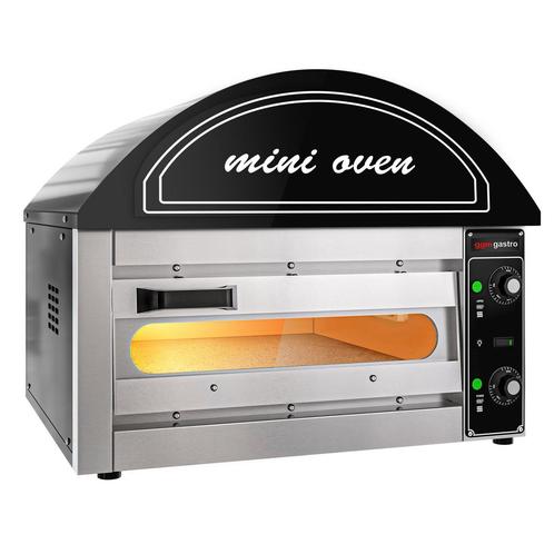 GGM Gastro | Elektrische mini pizzaoven - 1x 34cm - | MPOI34, Tuin en Terras, Pizzaovens, Nieuw, Verzenden