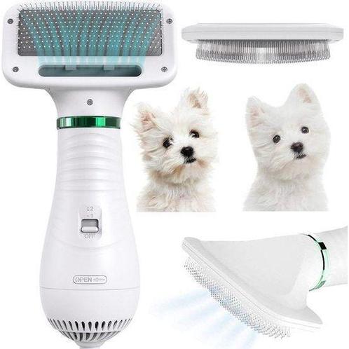 Borstel en Droger 2 in 1 voor Honden - Dierenverzorging, Dieren en Toebehoren, Overige Dieren-accessoires, Ophalen of Verzenden