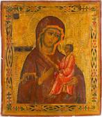 Icoon - Moeder Gods van Tichvin - Hout