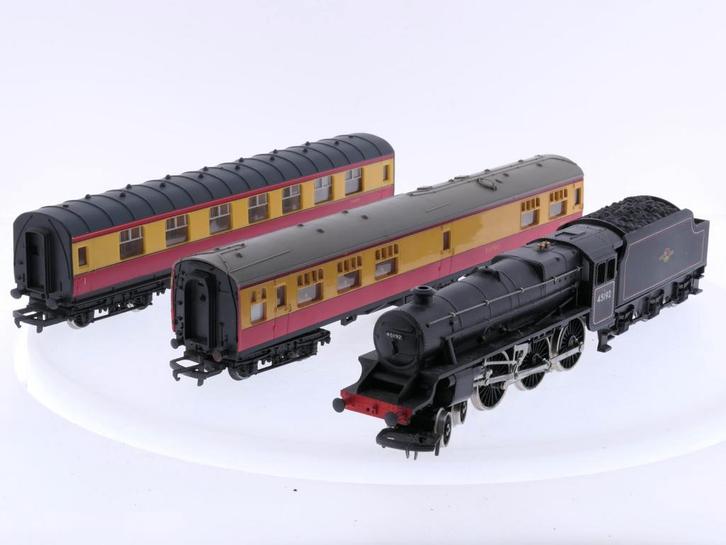 Schaal 00 Tri-ang / Hornby R.859, R628 en R.437 stoomloco..., Hobby en Vrije tijd, Modeltreinen | Overige schalen, Gelijkstroom