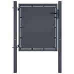 Stalen Tuinpoort 100x75 Antraciet - Tweedekansje - Nu Kopen!, Tuin en Terras, Ophalen of Verzenden, Nieuw, Tuinhek, Met poort