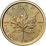 Gouden Canadian Maple Leaf 1/4 oz 2025, Postzegels en Munten, Munten | Amerika, Verzenden, Noord-Amerika, Losse munt, Goud