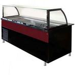 Luxe gekoeld buffet 200 cm | Zwart graniet | Bordeaux | Sala, Nieuw in verpakking