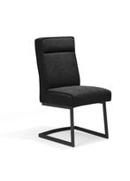 Eetkamerstoel Jones - eetkamerstoelen - Antraciet, Huis en Inrichting, Stoelen, Nieuw, Grijs, Stof