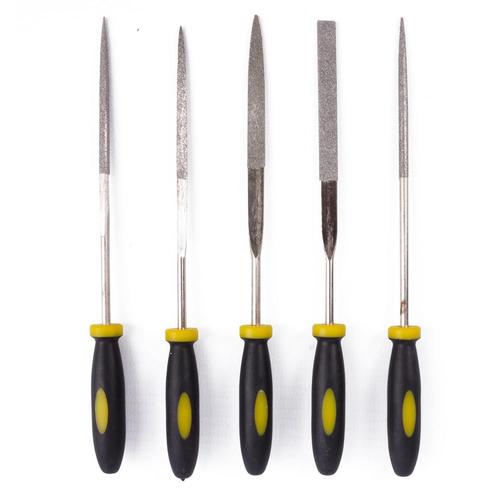 Benson Compacte diamant vijlset - 5 vormen - ergonomisch..., Doe-het-zelf en Verbouw, Gereedschap | Handgereedschap, Nieuw, Ophalen of Verzenden