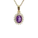 Lady di hanger 14 krt - Violet, Ophalen of Verzenden, Nieuw