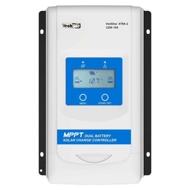 Vechline MPPT Laadregelaar Display XTRA-2 1206 10A, Doe-het-zelf en Verbouw, Elektra en Kabels, Ophalen of Verzenden