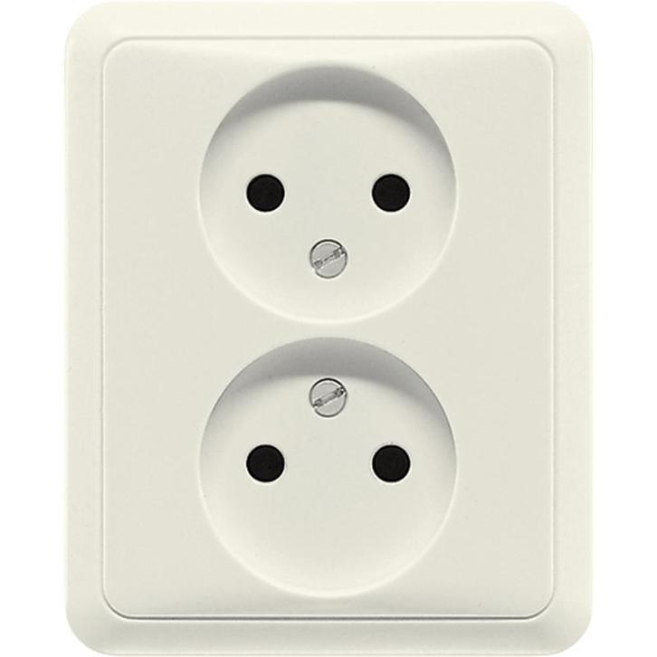 Jung ST550 Wandcontactdoos (WCD-schakelmateriaal) (Europese, Doe-het-zelf en Verbouw, Elektra en Kabels, Overige typen, Nieuw