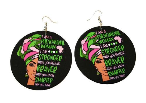 Africa inspired earrings | Stronger, Braver, Smarter, Sieraden, Tassen en Uiterlijk, Oorbellen, Nieuw, Ophalen of Verzenden