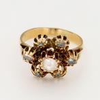 Ring - 14 karaat Geel goud - Diamant, Nieuw