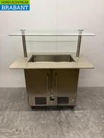 RVS Koelwerkbank Koelbuffet 2 deuren 125 cm 230V Horeca, Ophalen of Verzenden, Gebruikt