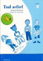 Taal Actief versie 3 Antwoordenboek Bakkaarten groep 6, Verzenden, Nieuw