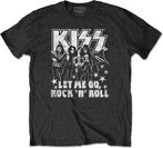 shirts - Kiss Let Me Go T-shirt - Size XL Black, Zo goed als nieuw, Verzenden