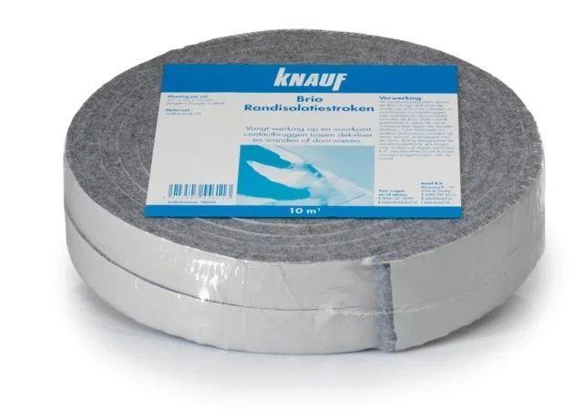 Knauf Brio Randisolatie Zelfklevend 10m, Doe-het-zelf en Verbouw, Isolatie en Afdichting, Ophalen of Verzenden
