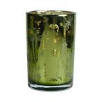 Theelichthouder veldbloem groen large 18cm, Verzenden, Nieuw