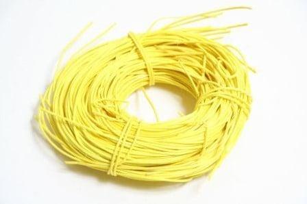 Pitriet Rattan Geel 2 mm 50 gram, Hobby en Vrije tijd, Knutselen, Nieuw, Ophalen of Verzenden