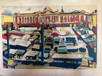 François Desnoyer ( 1894-1972) - Marché Place du Capitole, Antiek en Kunst